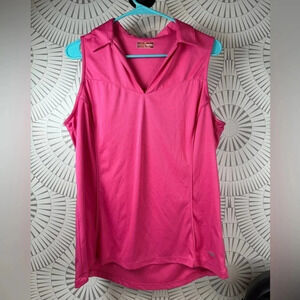 Grand Slam Women’s Sleeveless‎ Pink Top XL